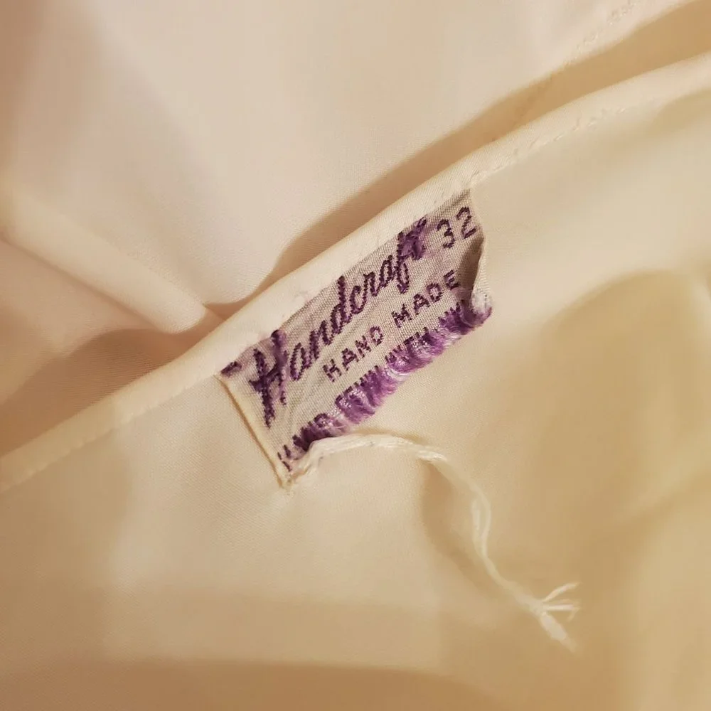Vintage Nightgown Peignoir Sheer Bridal 32 Summer Sexy Babydoll Slip Dress Fairy - Picture 4 of 4